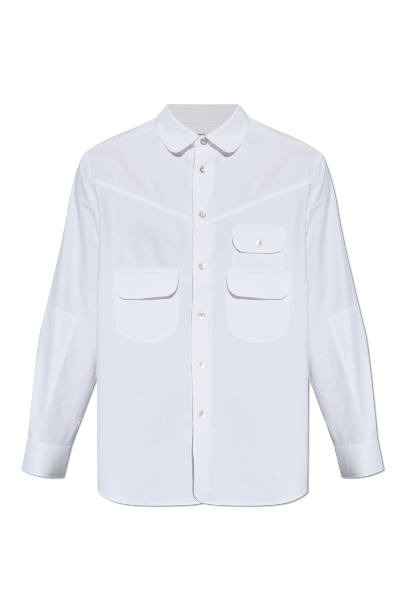 KENZO ハイウエストフロラルフリントミティスカト 【関税込】 White Shirt with logo Kenzo - Vitkac Canada